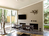 Midcentury Living Room by KUBE architecture