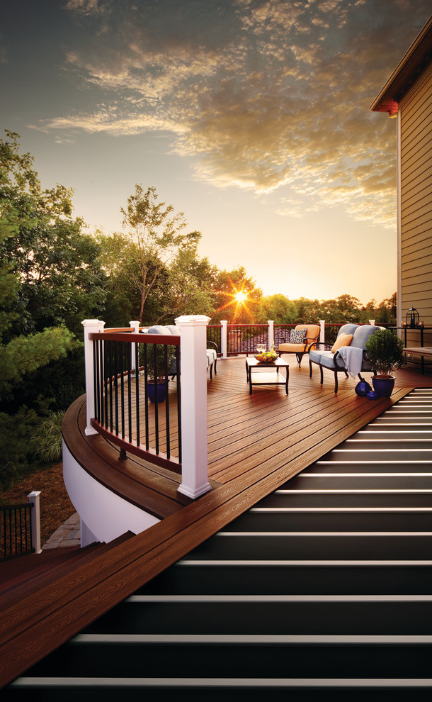 Inspiration for a contemporary deck in DC Metro.