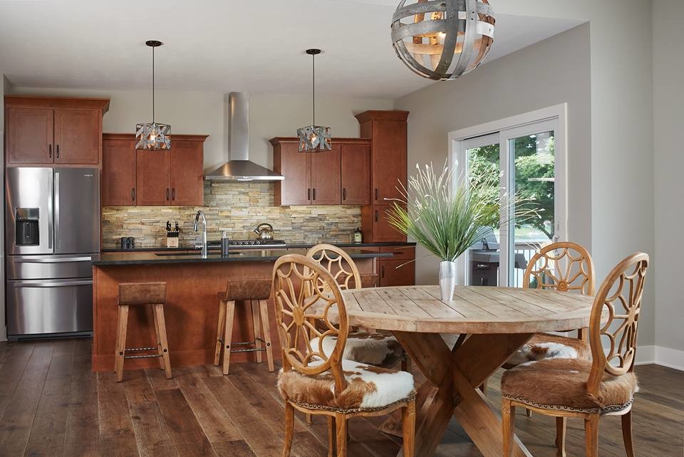 Kitchen and Dining Area