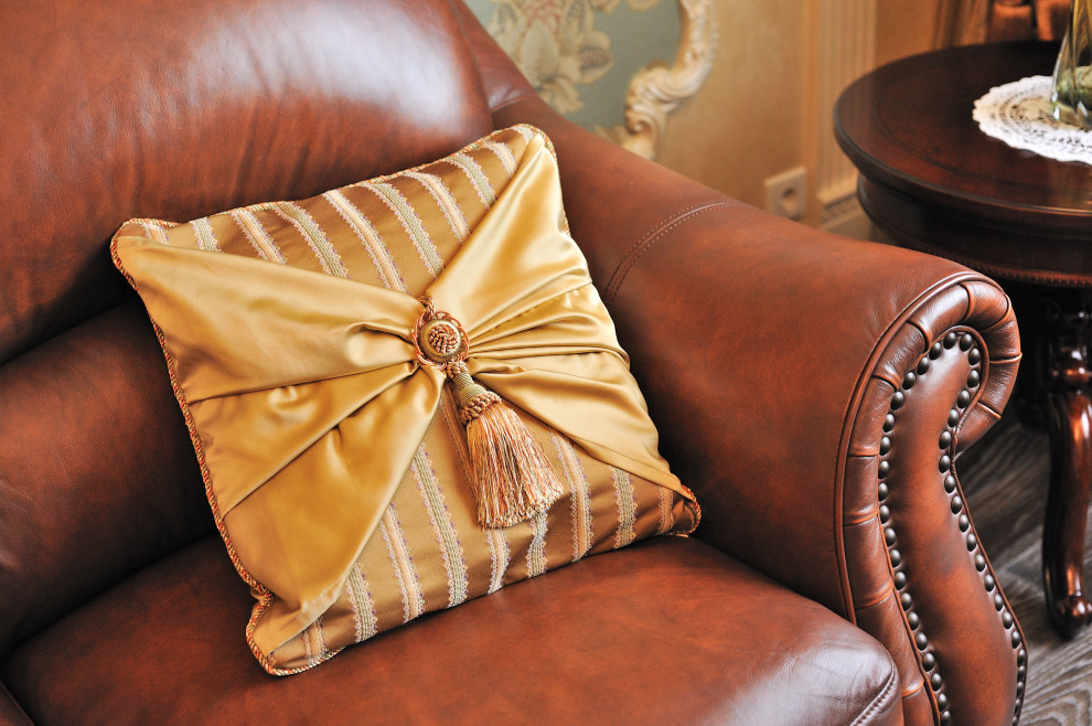 Интерьер дома в классическом стиле (250 кв м)