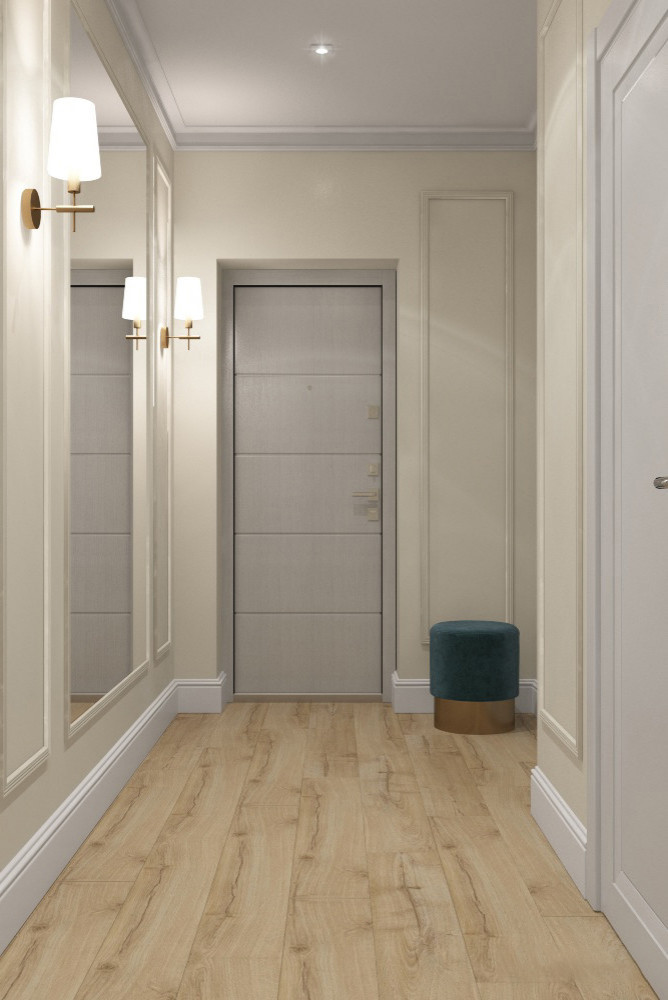 Квартира для многодетной семьи в стиле НЕОКЛАССИКА