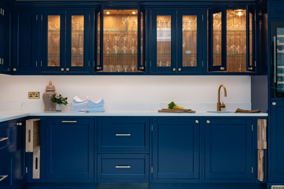 A Stately Surrey Home Traditional Home Bar Surrey by Chisholm