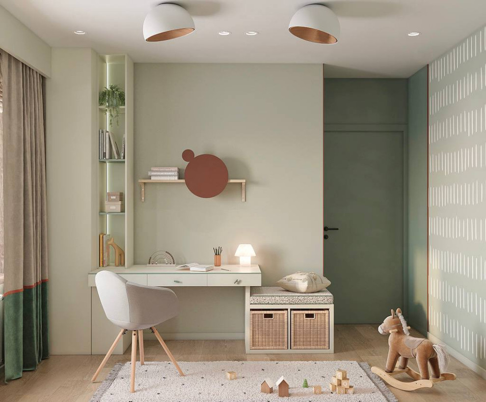 Современный интерьер для молодой семьи, 100 м2