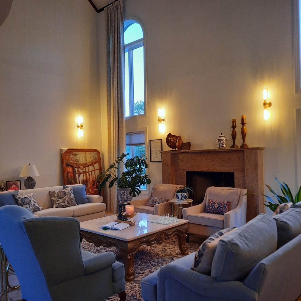 Transitional house decoration