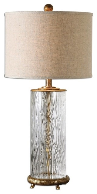 textured table lamp