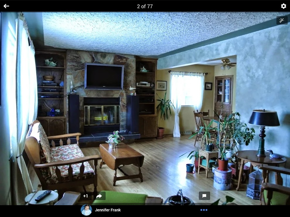 Painting oak builtins?