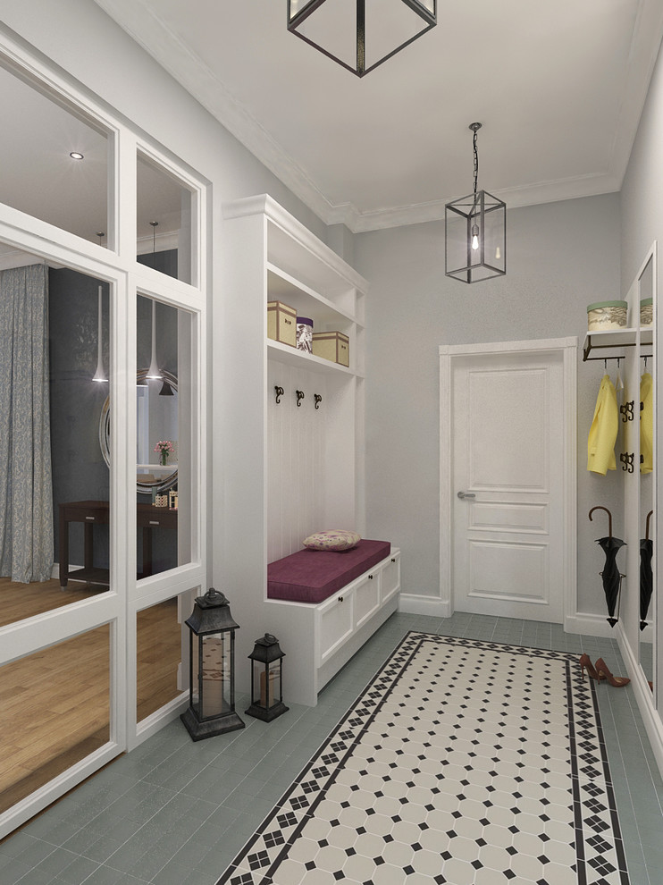 Коттедж в Пестово, прихожая