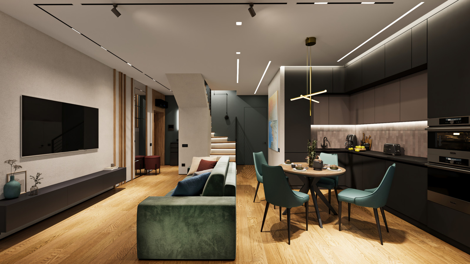 ЖК Парк Апрель двух уровневой лофт