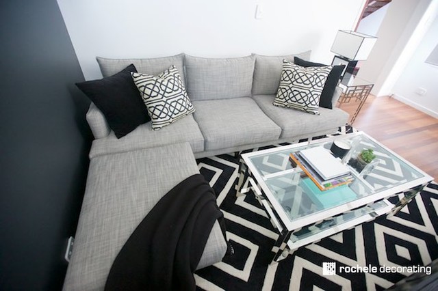 Hawthorne Decorating Project modern-living-room