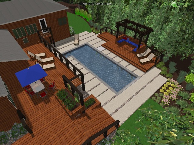 Pool Projects contemporary-rendering