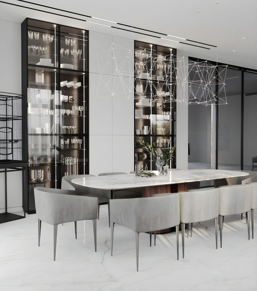 Просторный дом в светлых оттенках