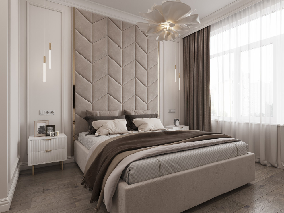 Проект спальни для семьи из Москвы