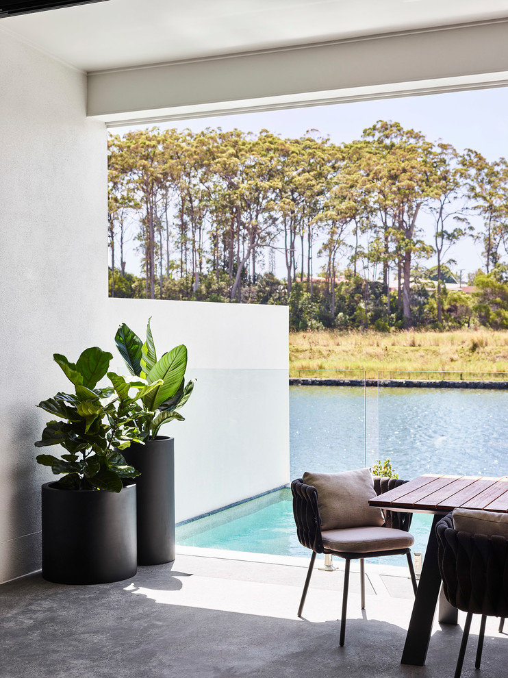 Photo of a beach style patio in Sunshine Coast.