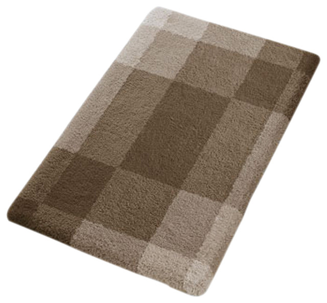 taupe brown bathroom rugs