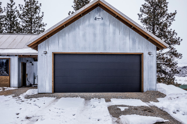 Benson Creek Cabin Industrial Garage Seattle Von Dan