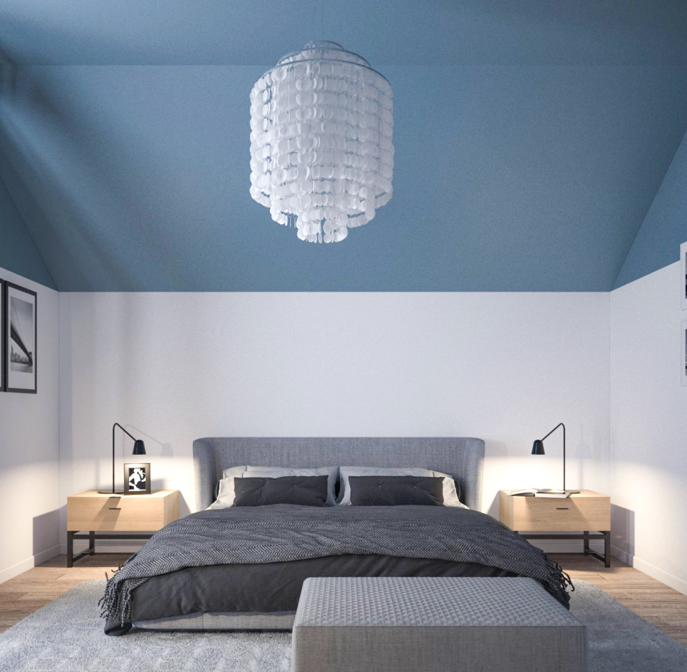 Спальня в мансарде