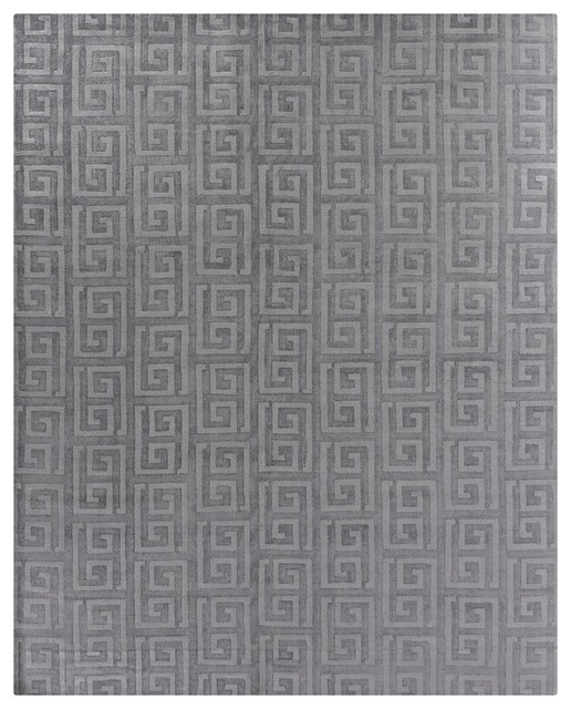 Exquisite Rugs, Samara, Aqua, 12'x15' - Contemporary - Area Rugs - by ...