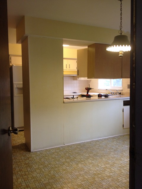 Howe Hill Ct kitchen, basic remodel 