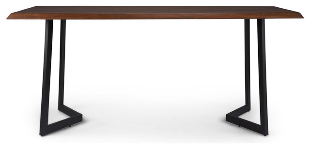 Watkins Dining Table with Inverted Metal Base