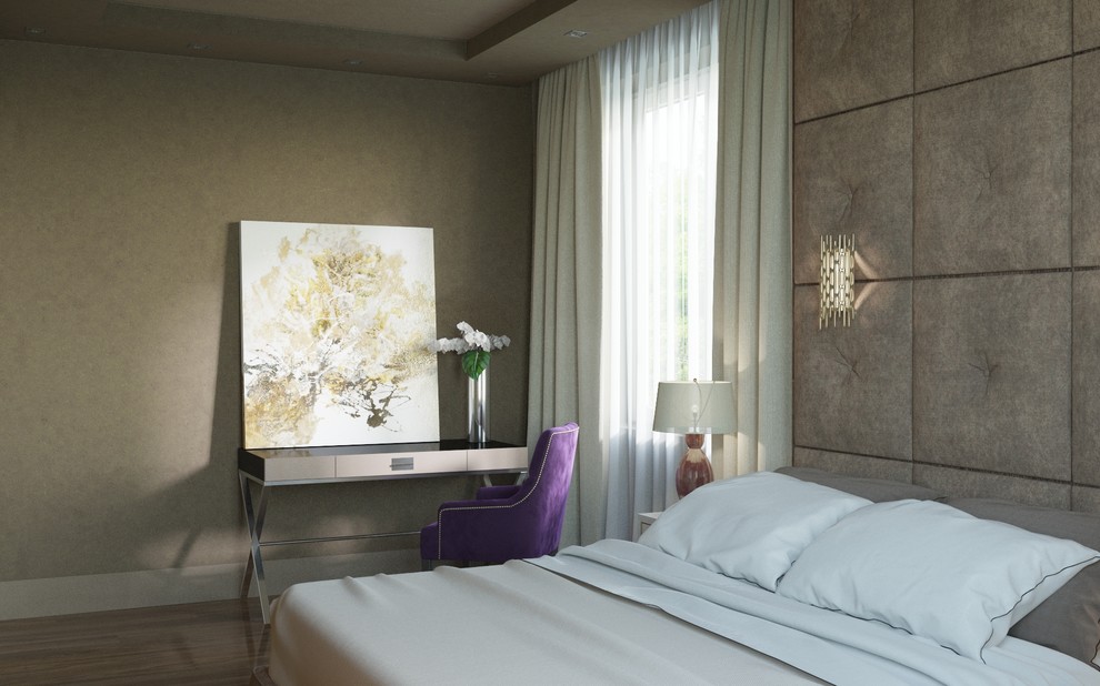 СПАЛЬНЯ В ТЕПЛЫХ ТОНАХ