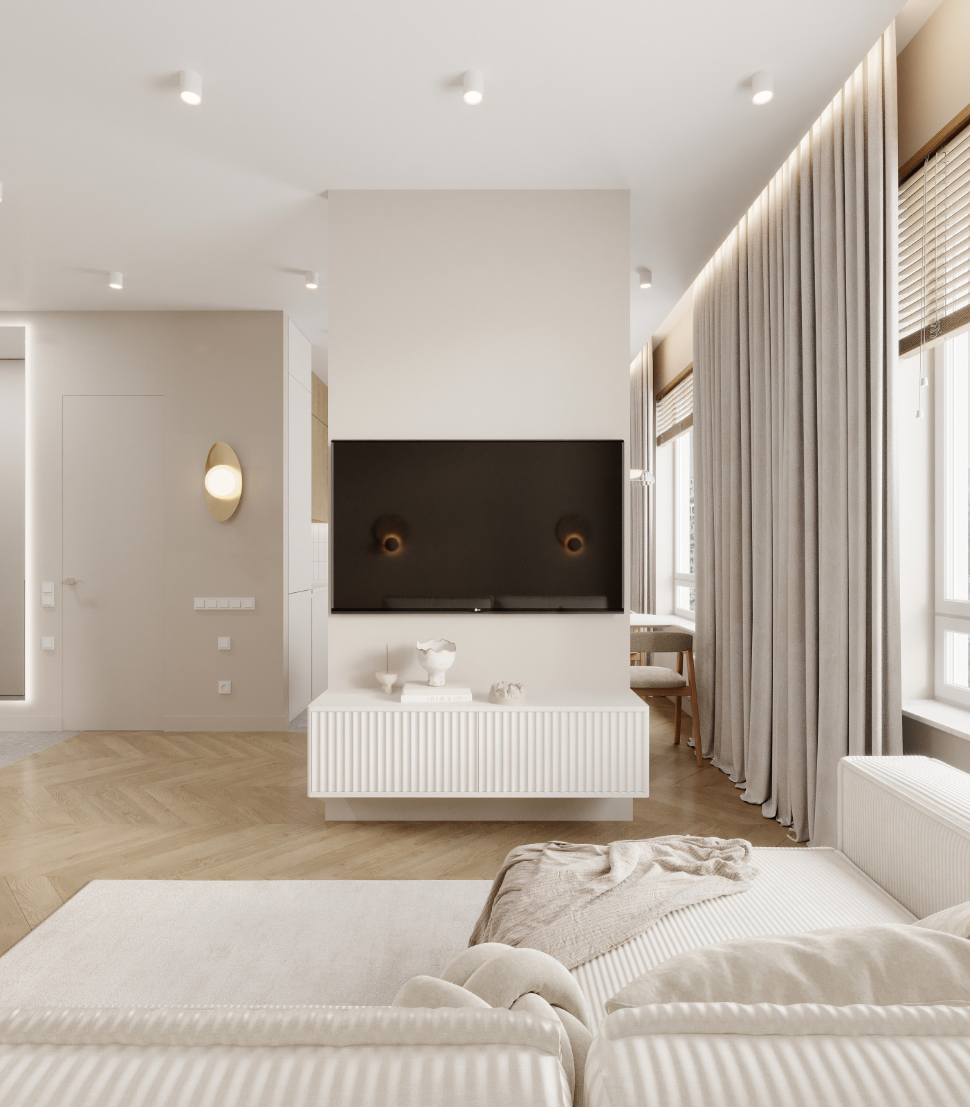 Современная квартира для спокойной жизни