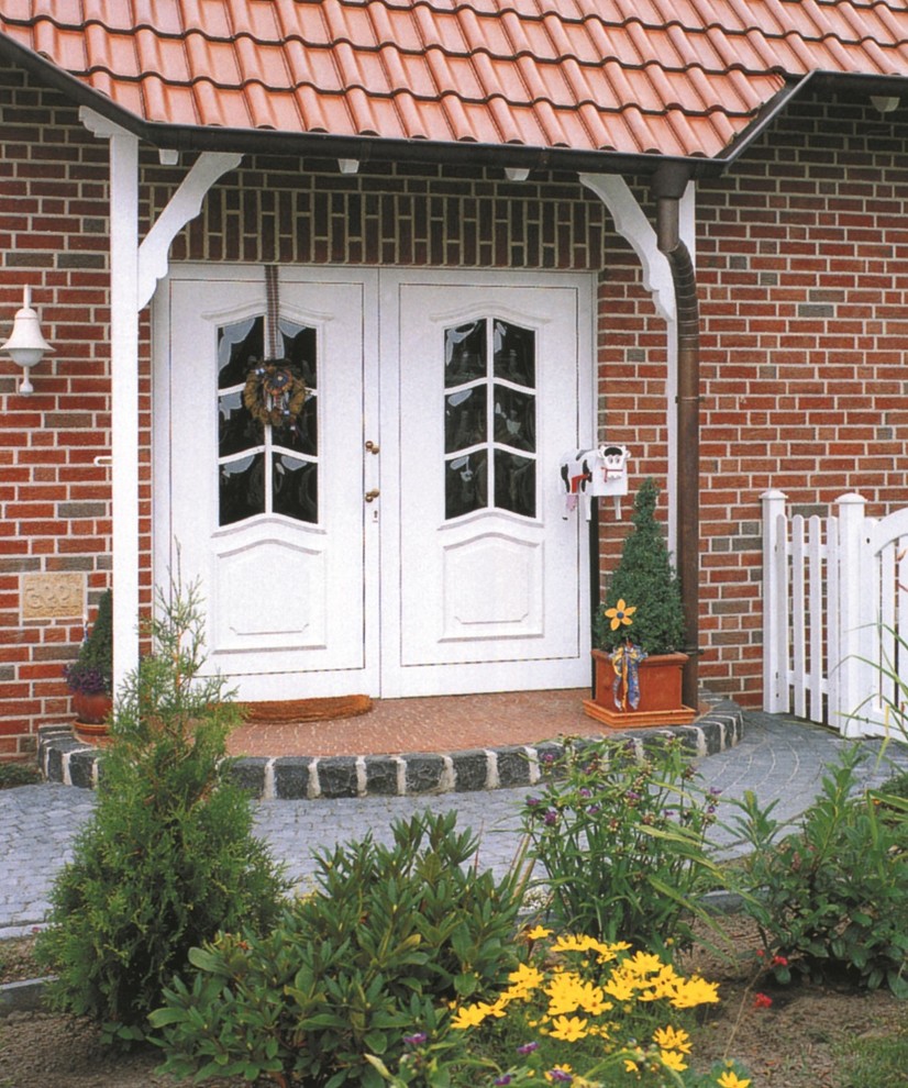 Окна из дуба для коттеджа  в Серебреном бору