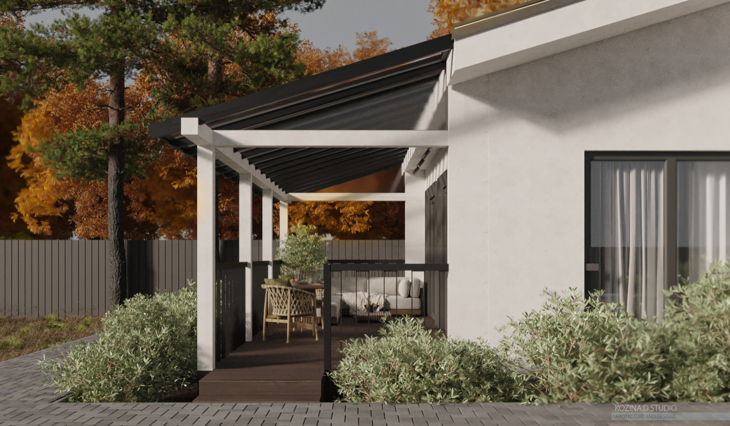 Дизайн каркасного дома в Кингисеппе