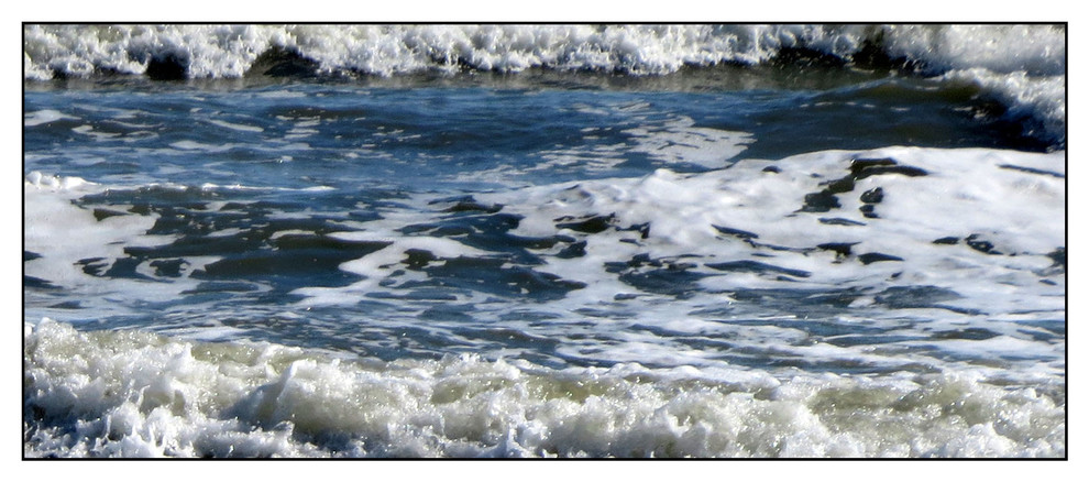 Abstract Blue Surf, Photography