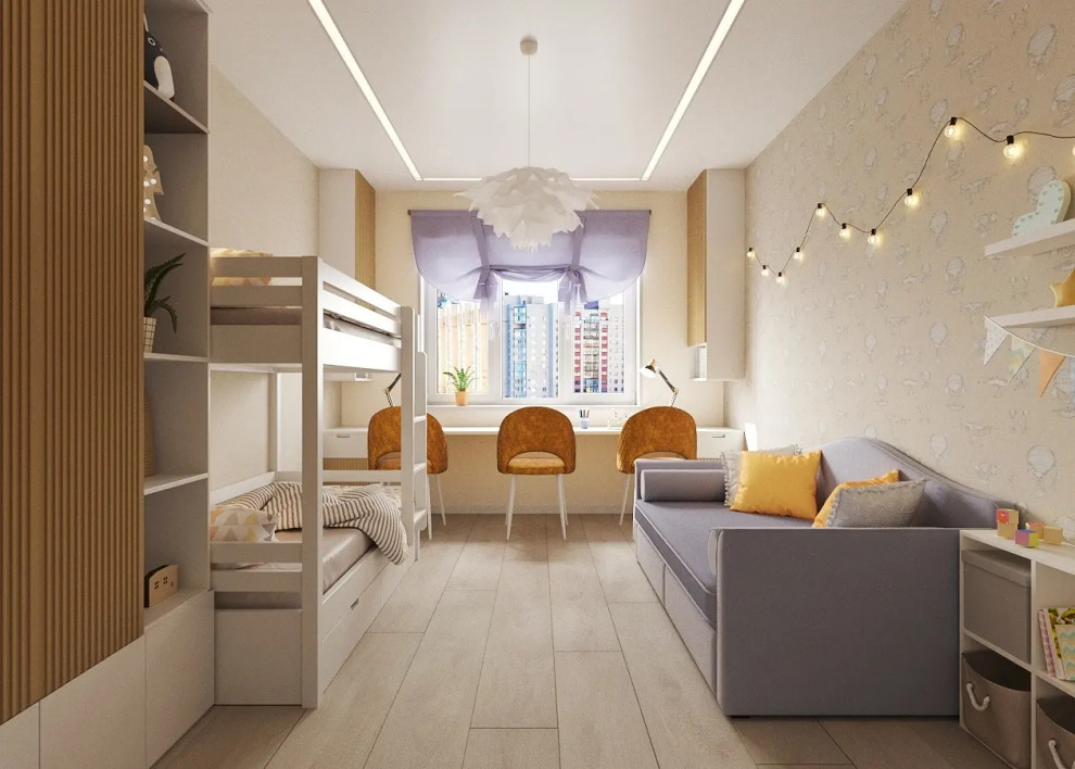 Детская для 3х девочек