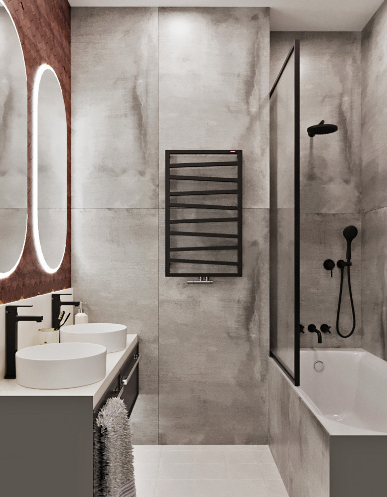 Яркий современный интерьер- Жк Сильвер