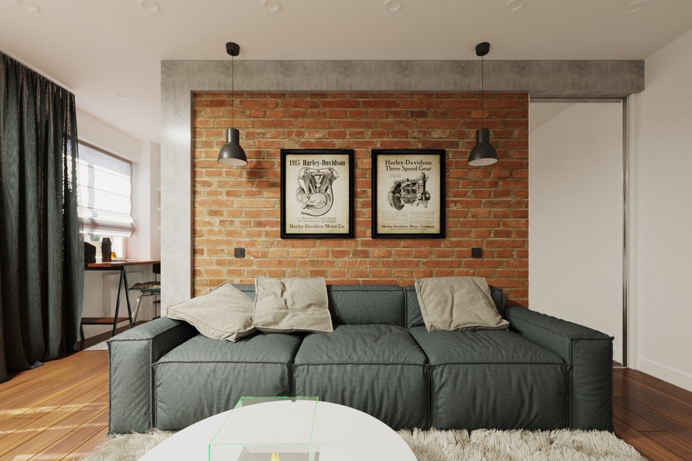 Уютный лофт на 45 квадратах.