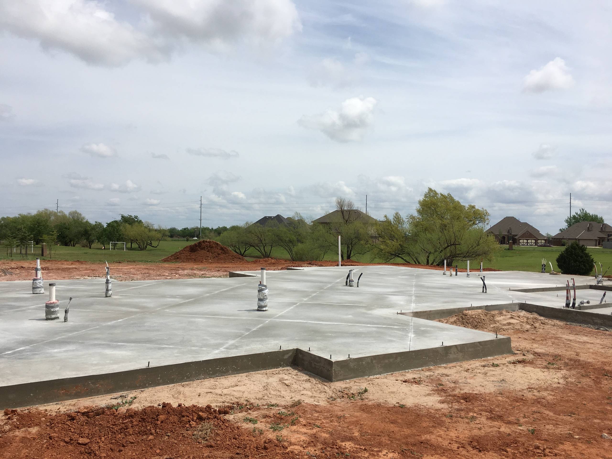 Custom home built in Mustang Oklahoma-Winston