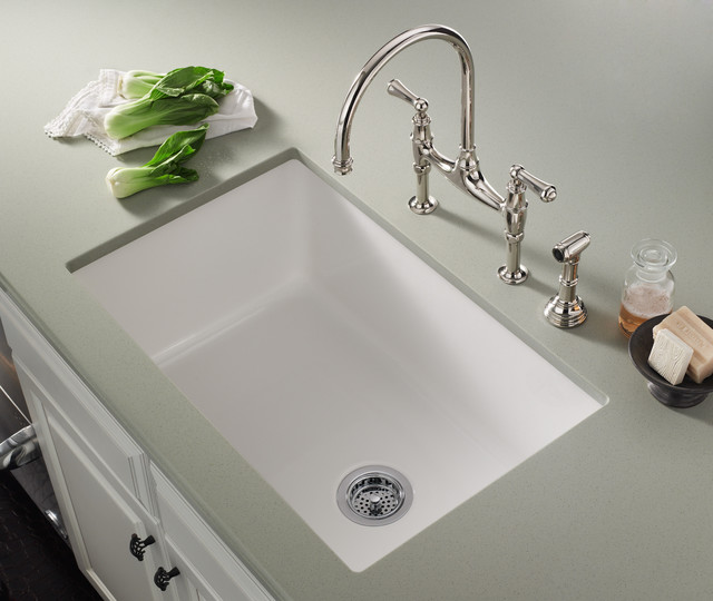 ROHL Allia Fireclay Single Bowl Undermount Kitchen Sink