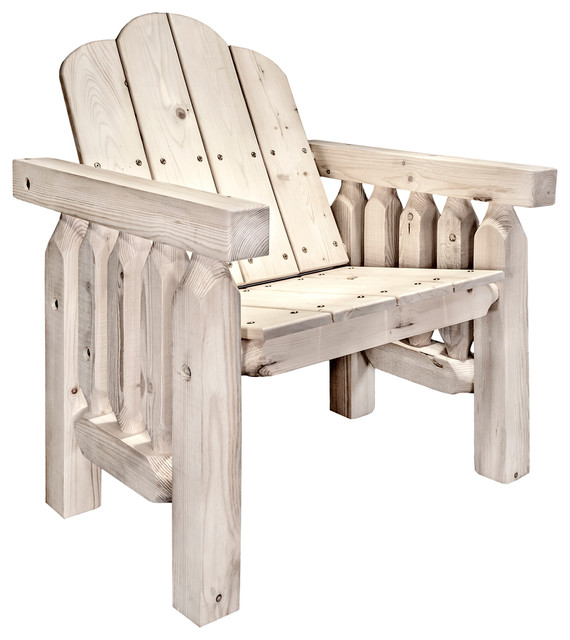 Homestead Collection Deck Chair Rustic Outdoor Lounge Chairs by