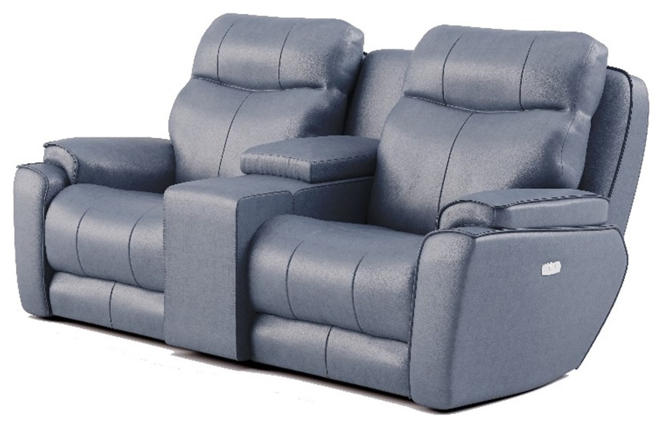 Southern Motion Showstopper Leather CupHolders Power Reclining