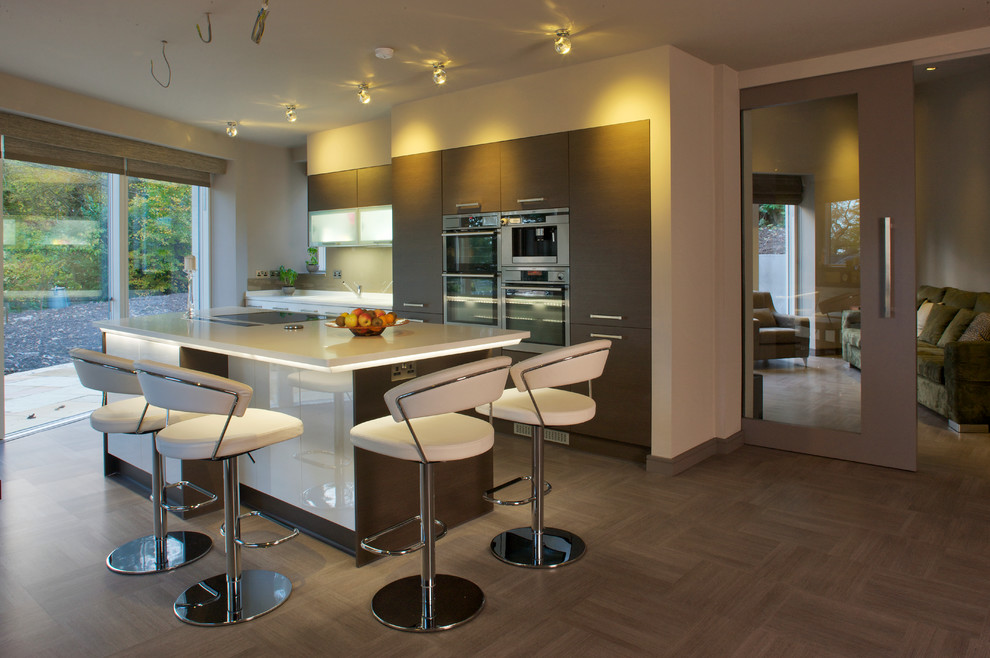 Photo of a contemporary kitchen in Cork.
