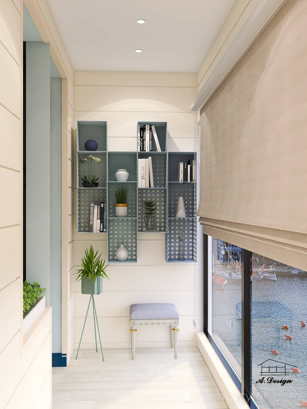 Проект в морском стиле