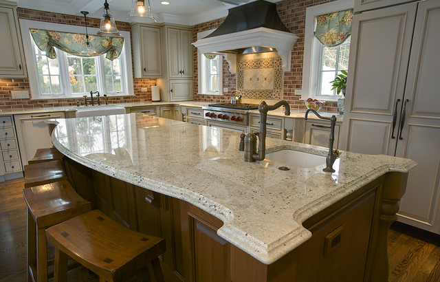 Granite Countertops Traditional Kitchen Boston