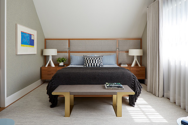 Marin Custom Home klassisch-modern-schlafzimmer