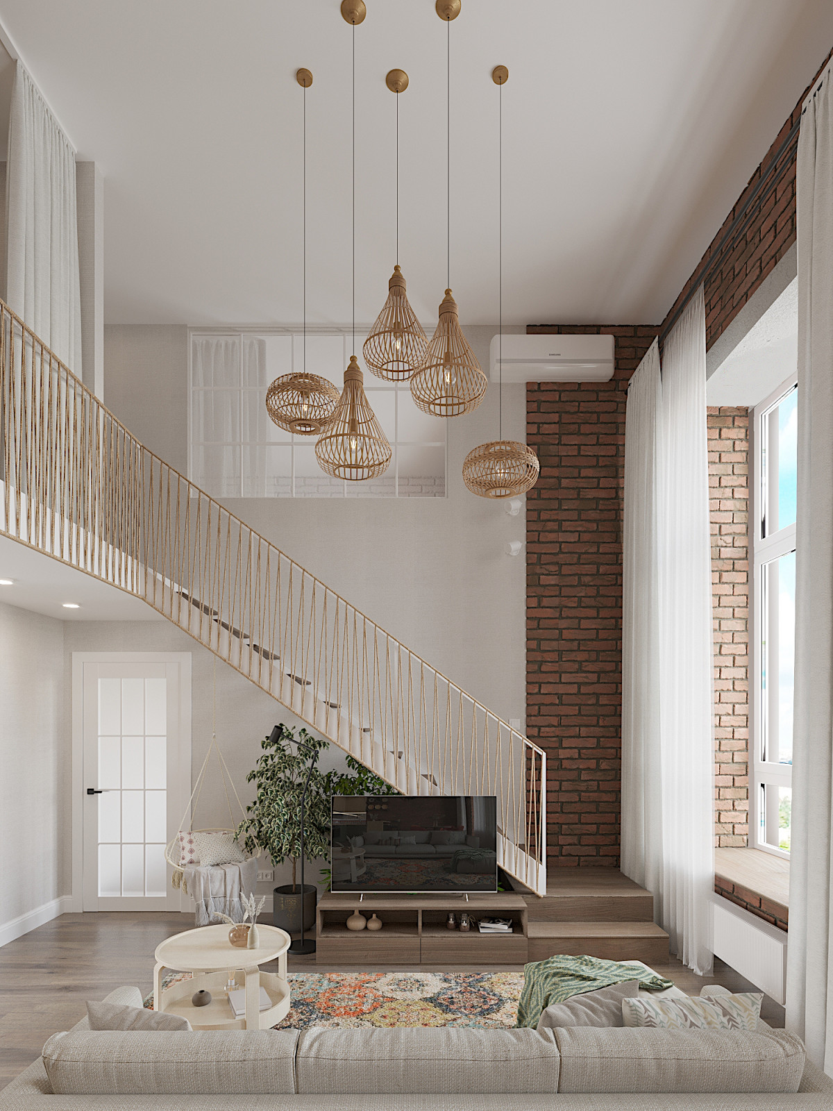 Кухня-гостинная