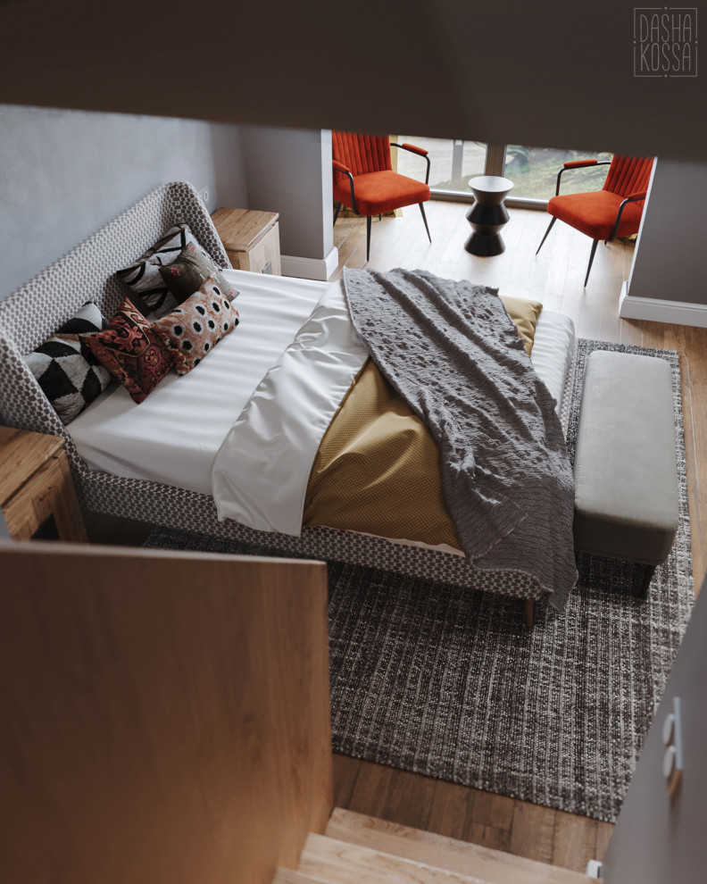 Двухуровневая квартира, шоу рум для девелоперов