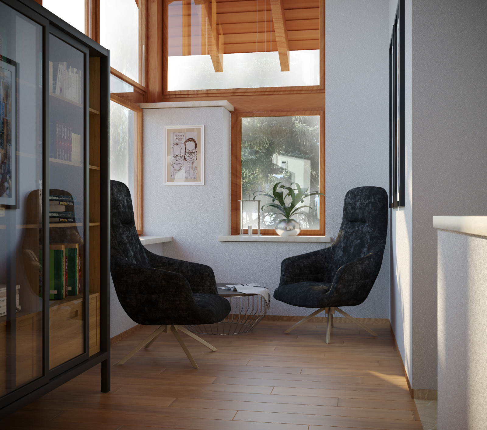 Интерьер жилого дома, Швейцария, г. Дорнах