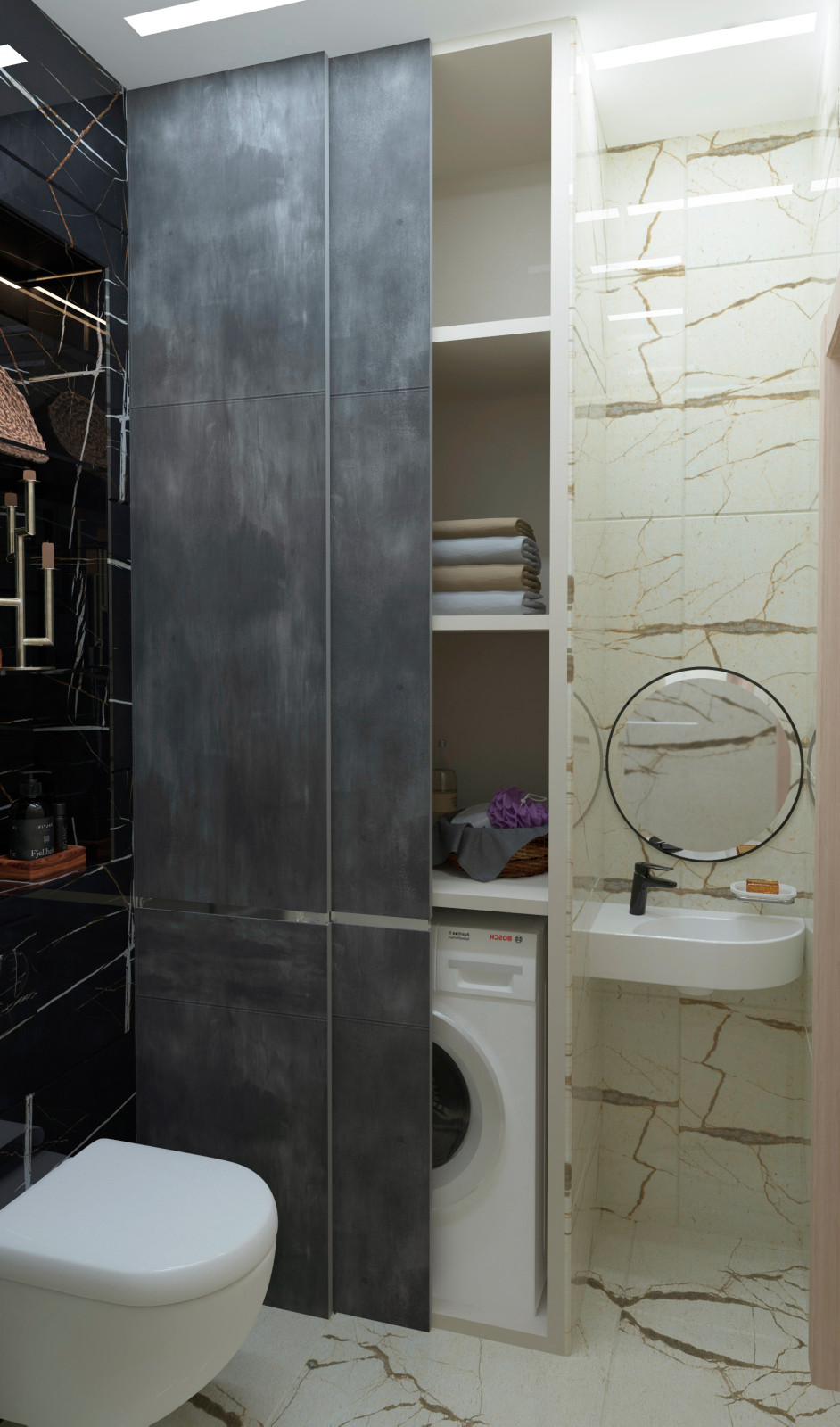 Проект квартиры для семьи с двумя девочками