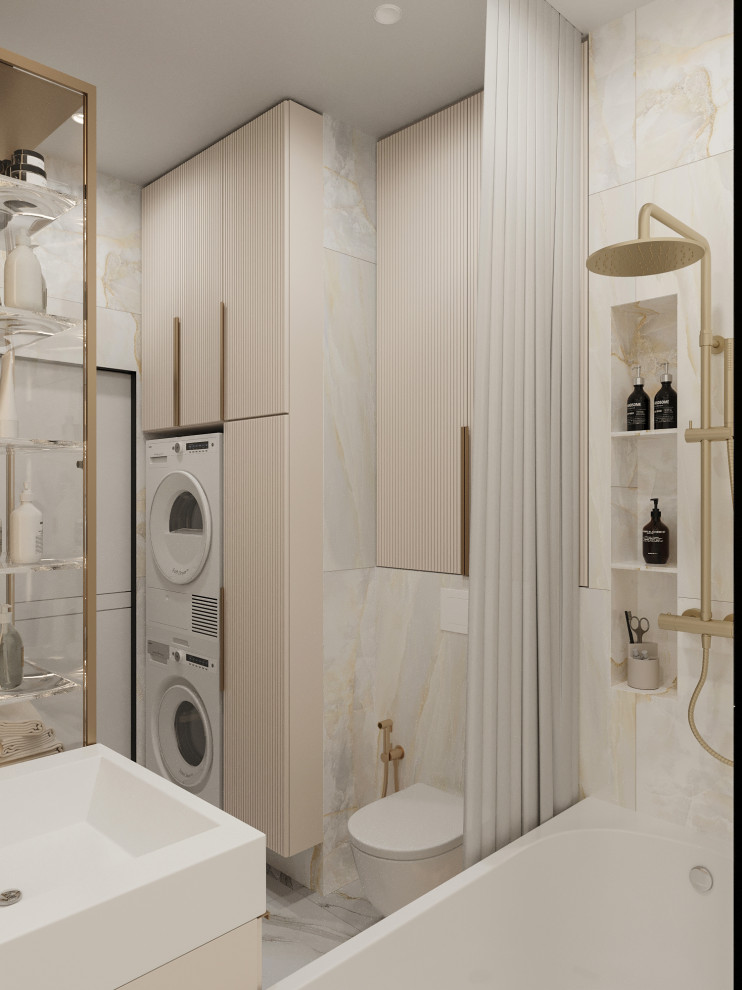 Современная квартира для семьи с двумя детьми