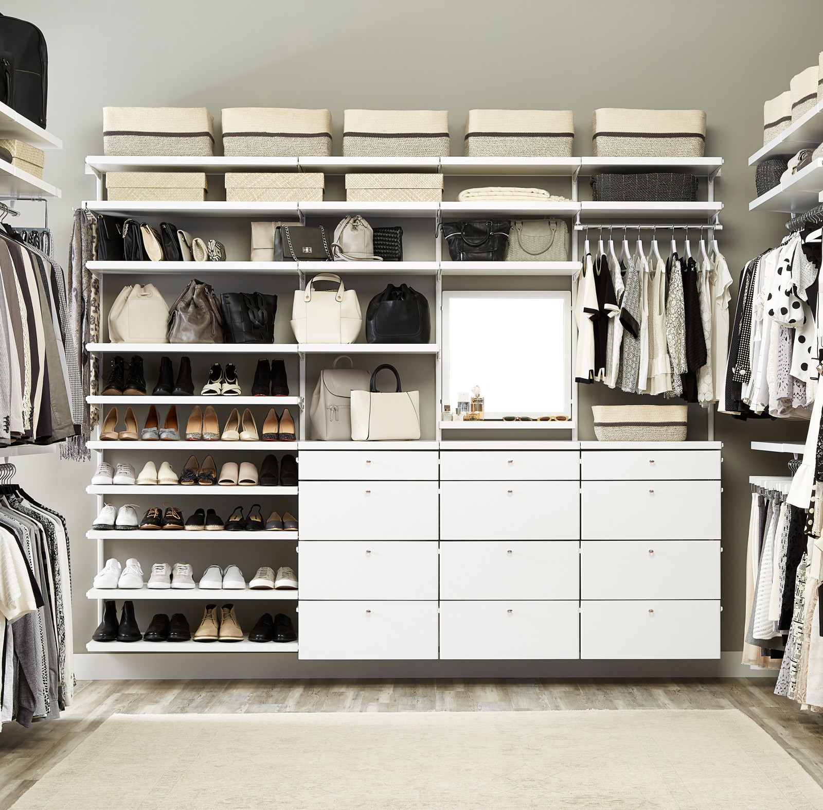 Гардеробные Elfa