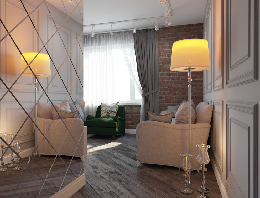 Трехкомнатная квартира для молодой семьи с тремя детьми