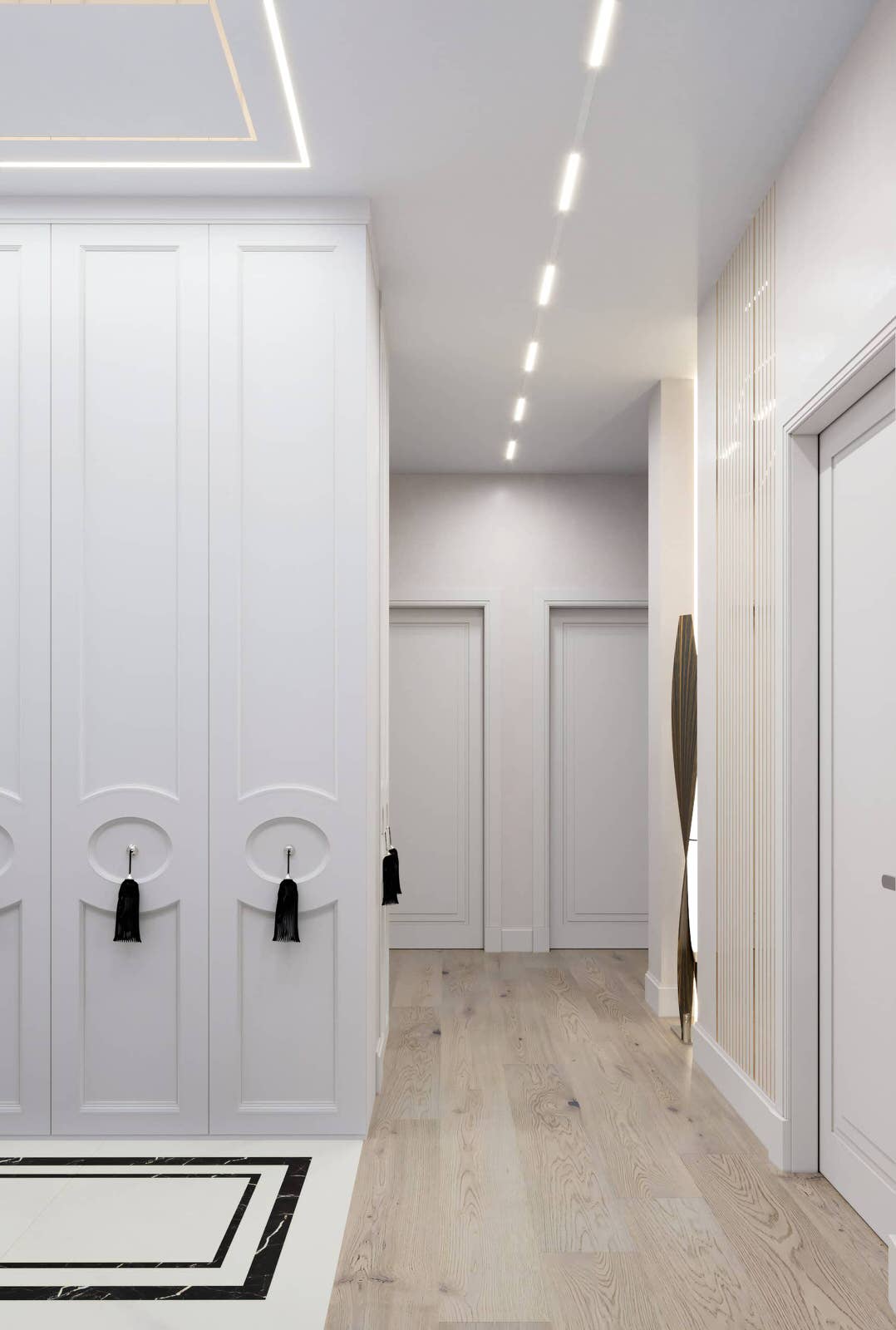 Дизайн и ремонт квартиры на Золоторожском Валу — Золотой акцент