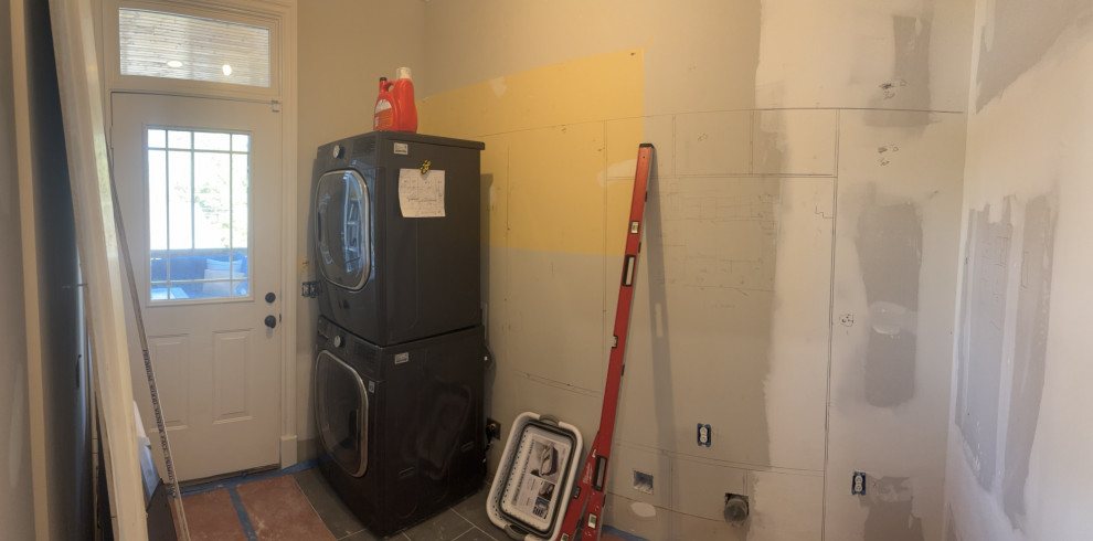 Custom Wine Bar/Laundry Room