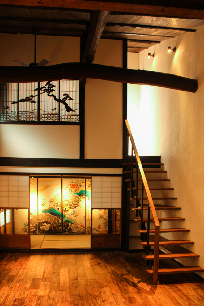 京都にある和風のおしゃれな住まいの写真