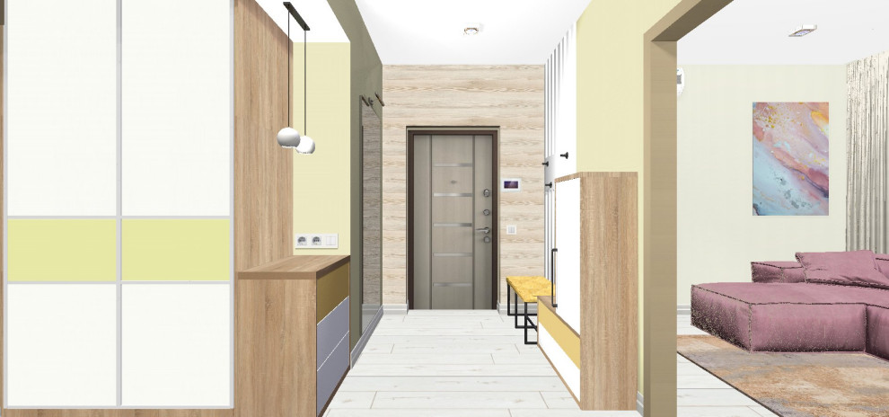 Приглушенная мята, оливки и солнце